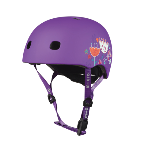 small-Micro Helmet Floral Purple-2