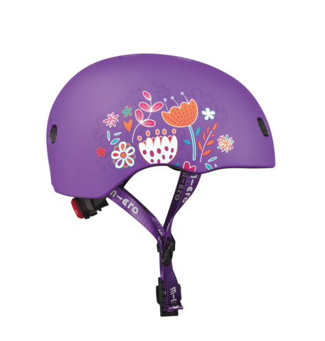 small-Micro Helmet Floral Purple-3