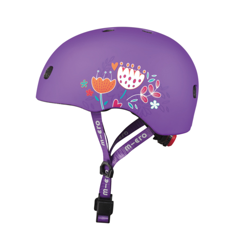 small-Micro Helmet Floral Purple-5