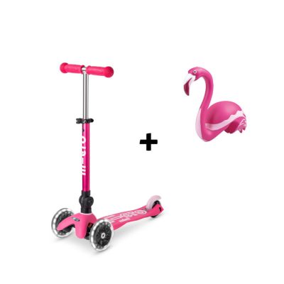 Mini Deluxe u rozoj boji s igračkom flamingo